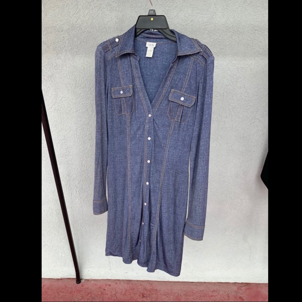 Cache Shirt-Dress, Size M
